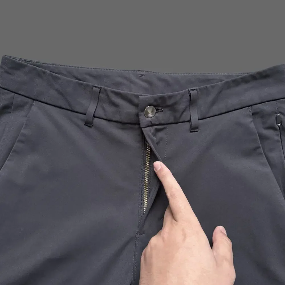 Lululemon Mens Dark Gray Faded Pants Size 30 GUC